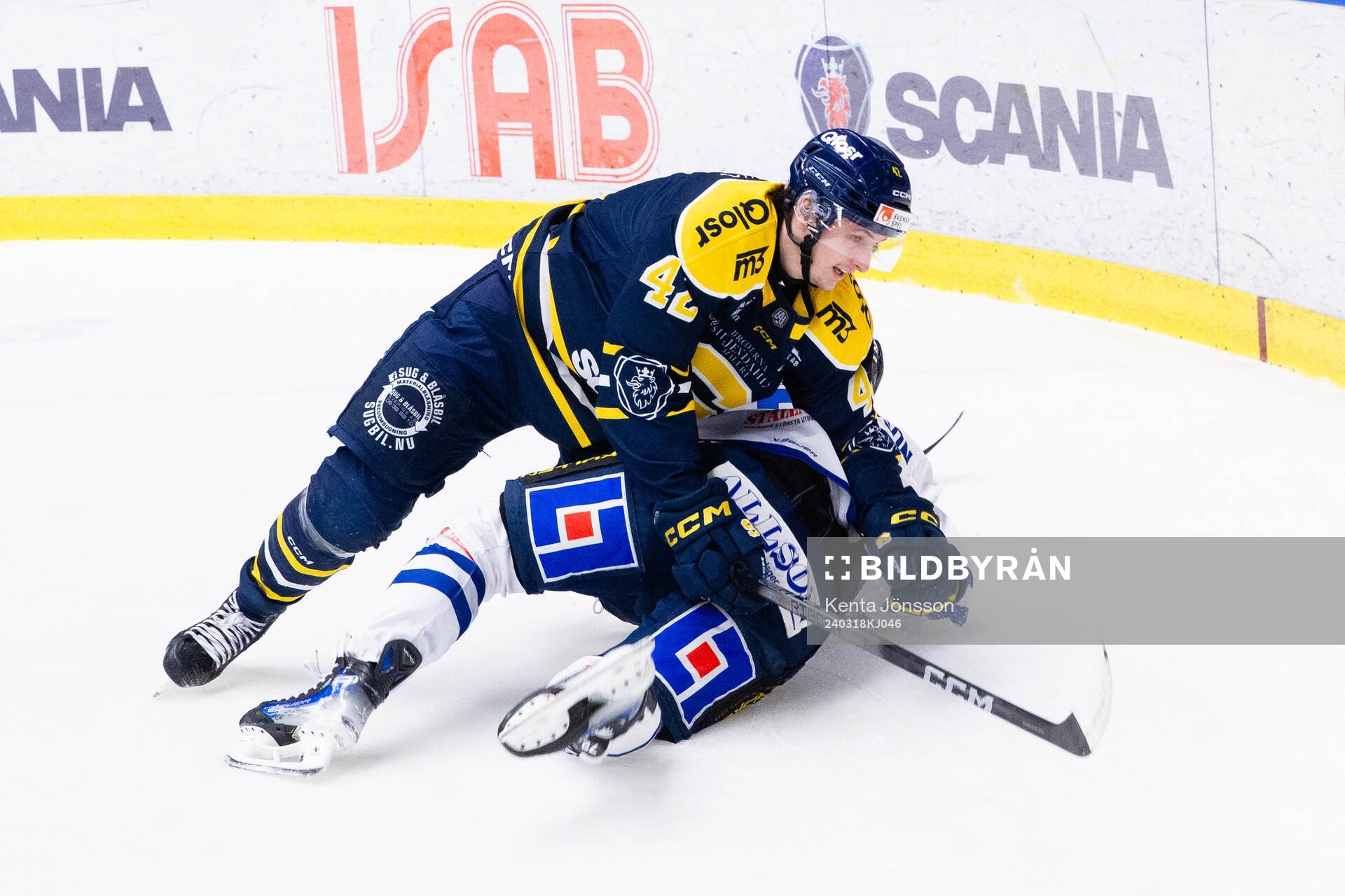 Södertäljes Ludvig Hedström  och Karlskogas Karlskogas