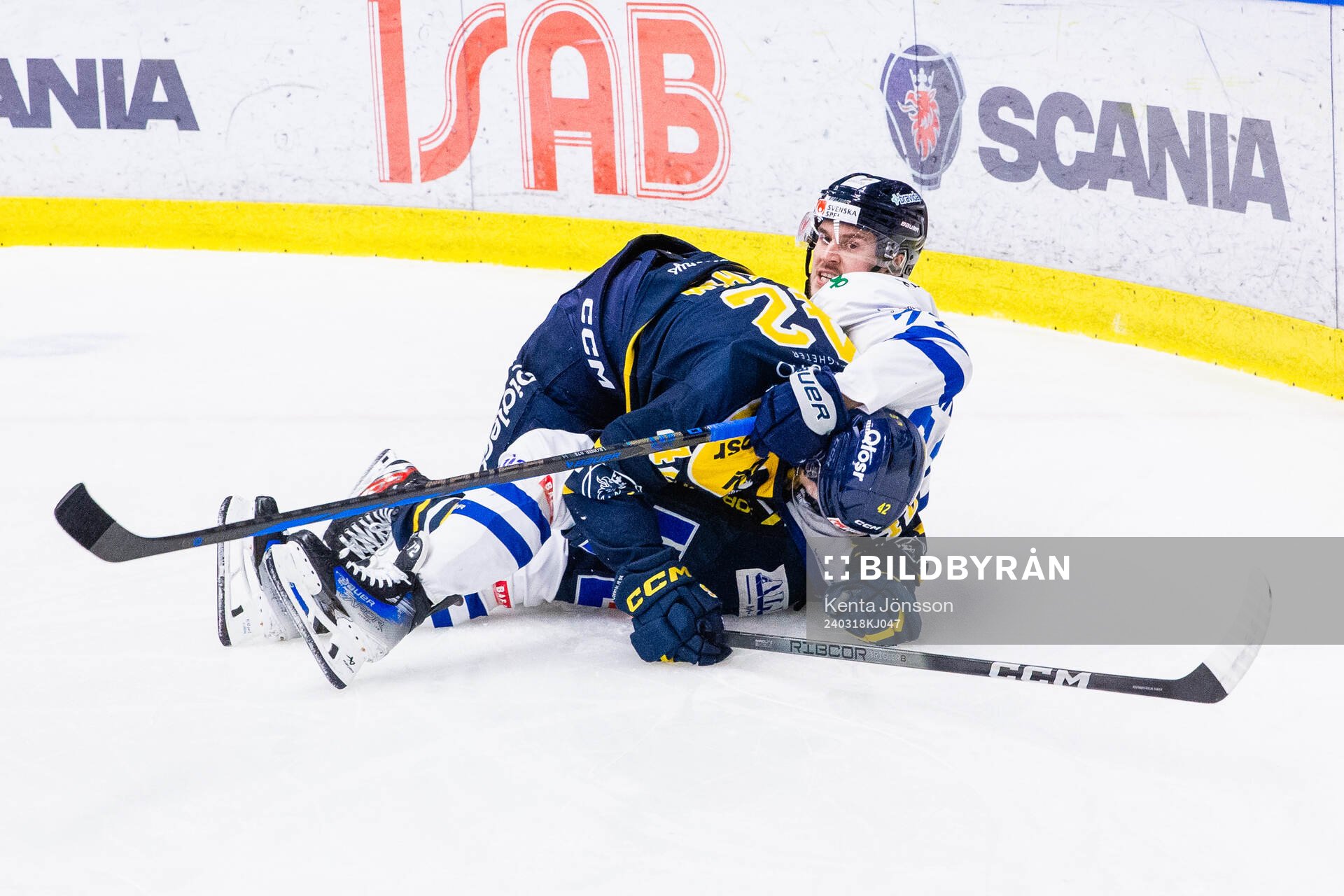 Södertäljes Ludvig Hedström  och Karlskogas Karlskogas