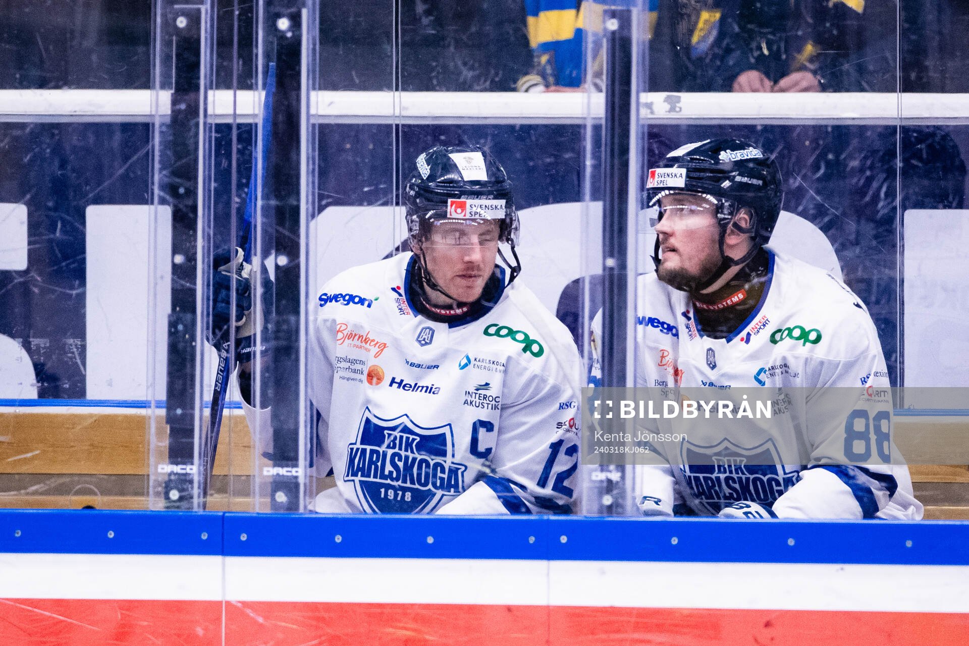 Karlskogas Gustaf Thorell och Jesper Kokkonen utvisade
