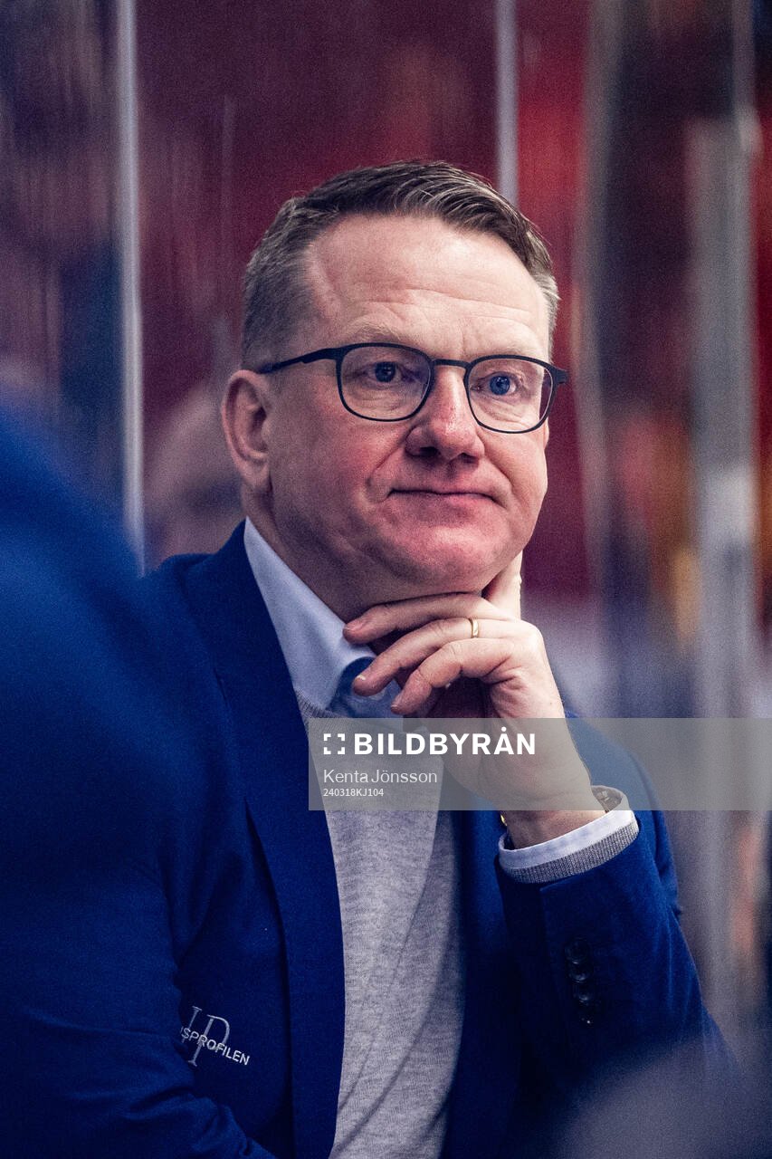 Södertäljes tränare Magnus Bogren