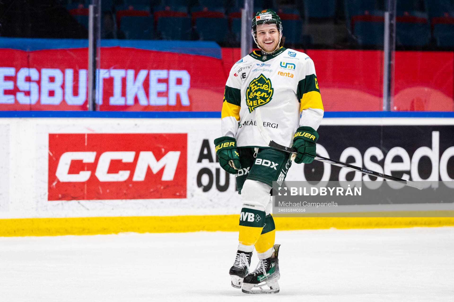Björklövens Scott Pooley utvisad i två minuter för