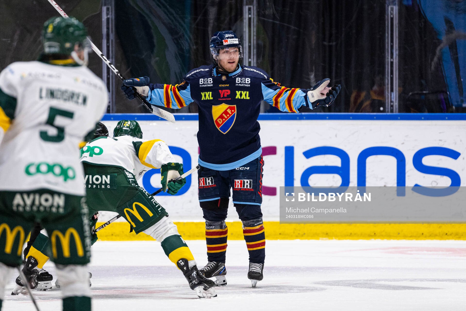 Djurgårdens Emil Berglund