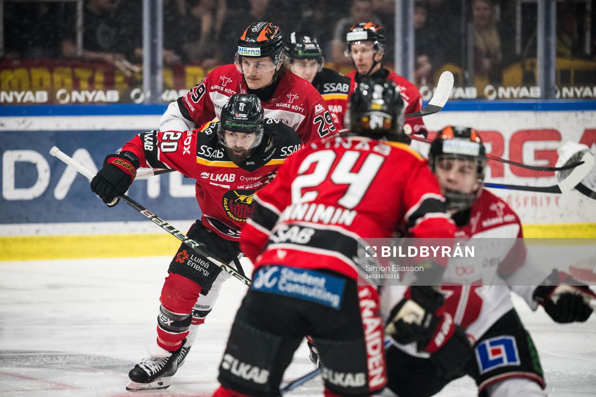 Örebros Milton Oscarson och Luleås Jack Connolly