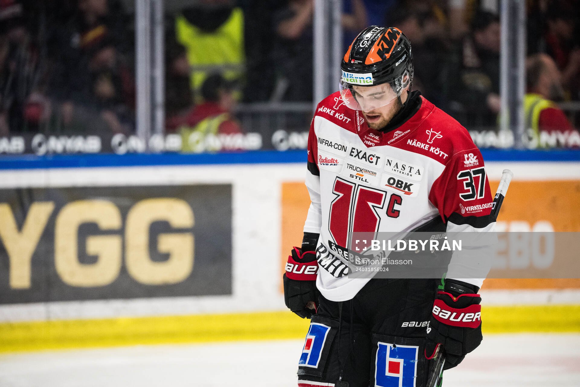 Örebros Glenn Gustafsson deppar