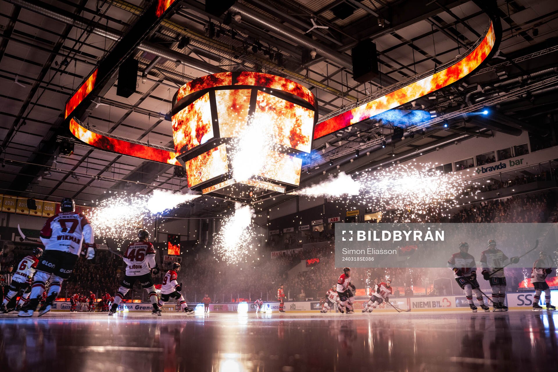 Coop Norrbotten arena interiör
