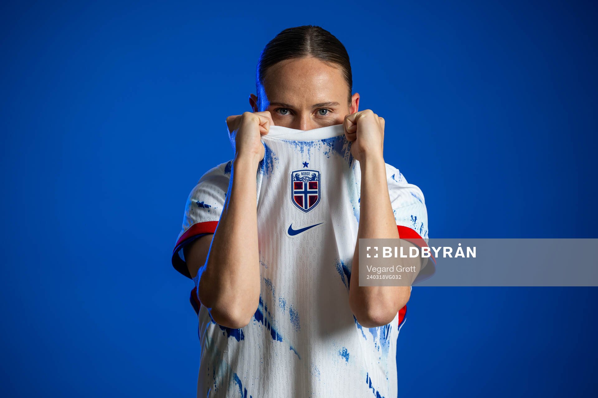 Caroline Graham Hansen of the Norwegian national football