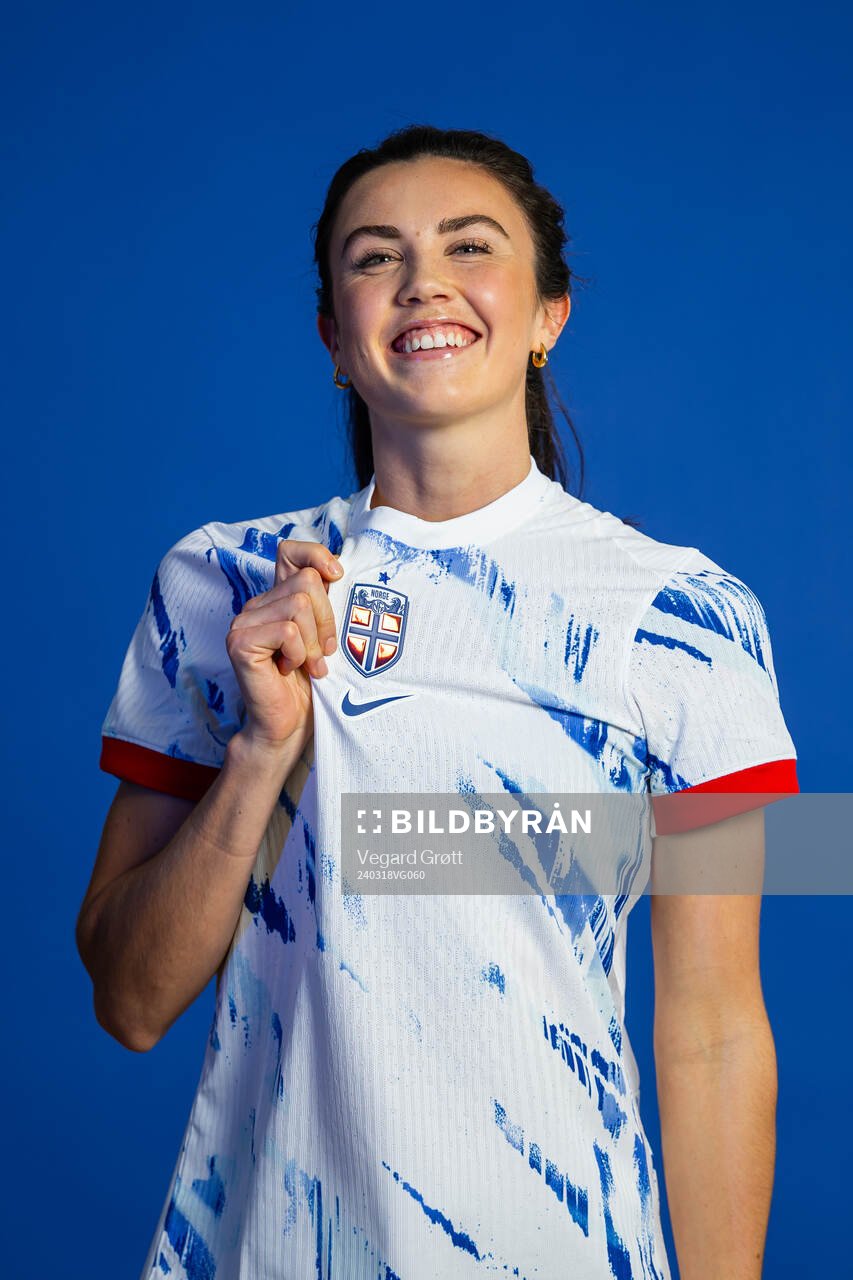 Ingrid Syrstad Engen of the Norwegian national football