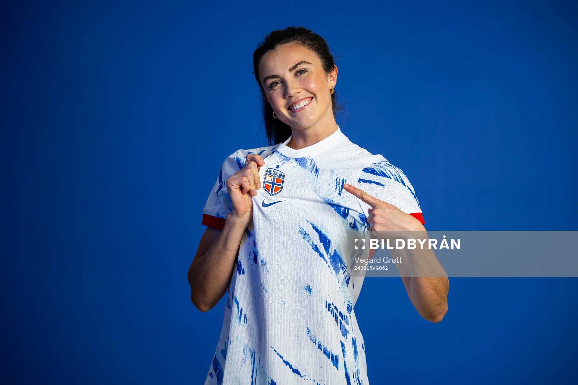 Ingrid Syrstad Engen of the Norwegian national football