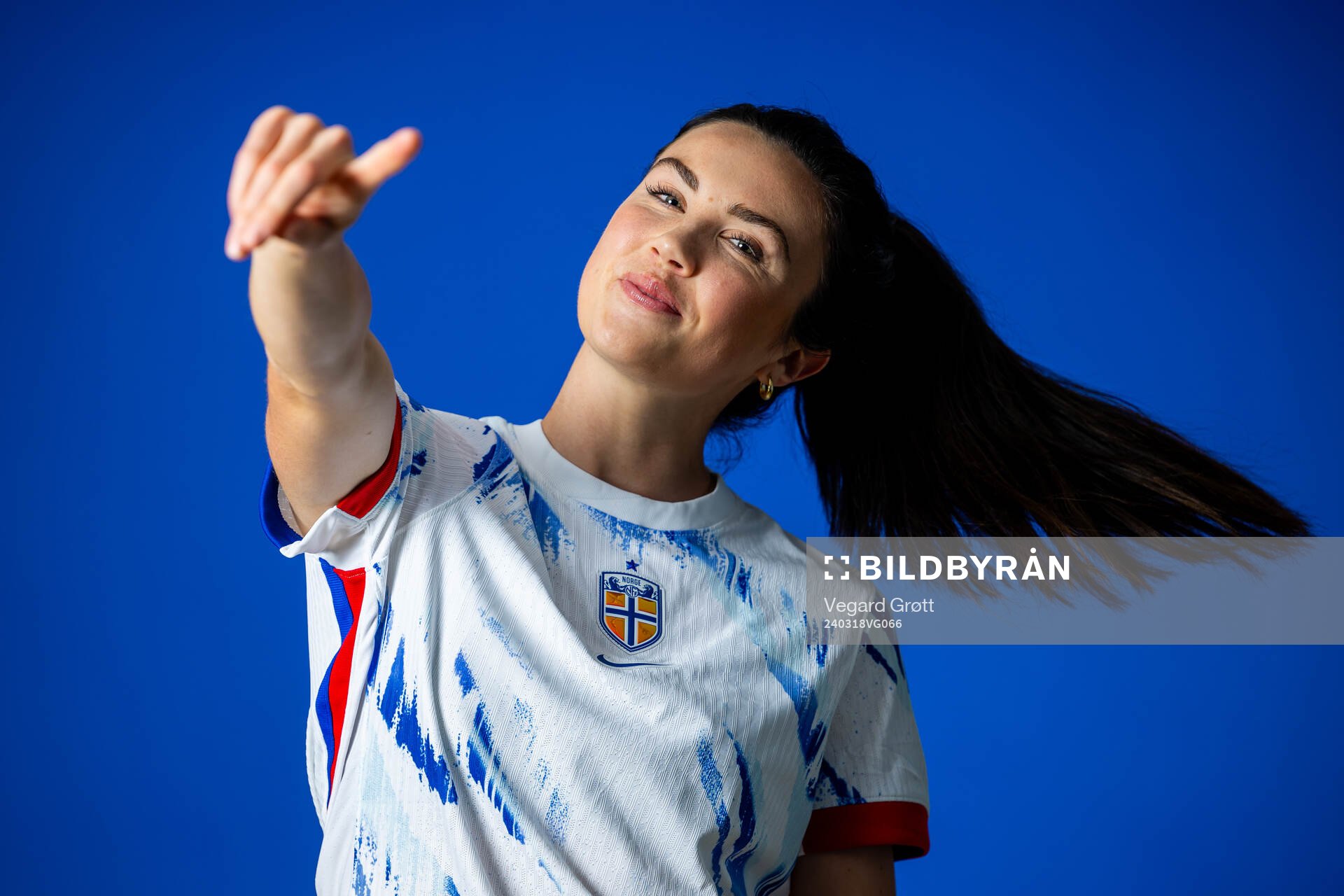 Ingrid Syrstad Engen of the Norwegian national football