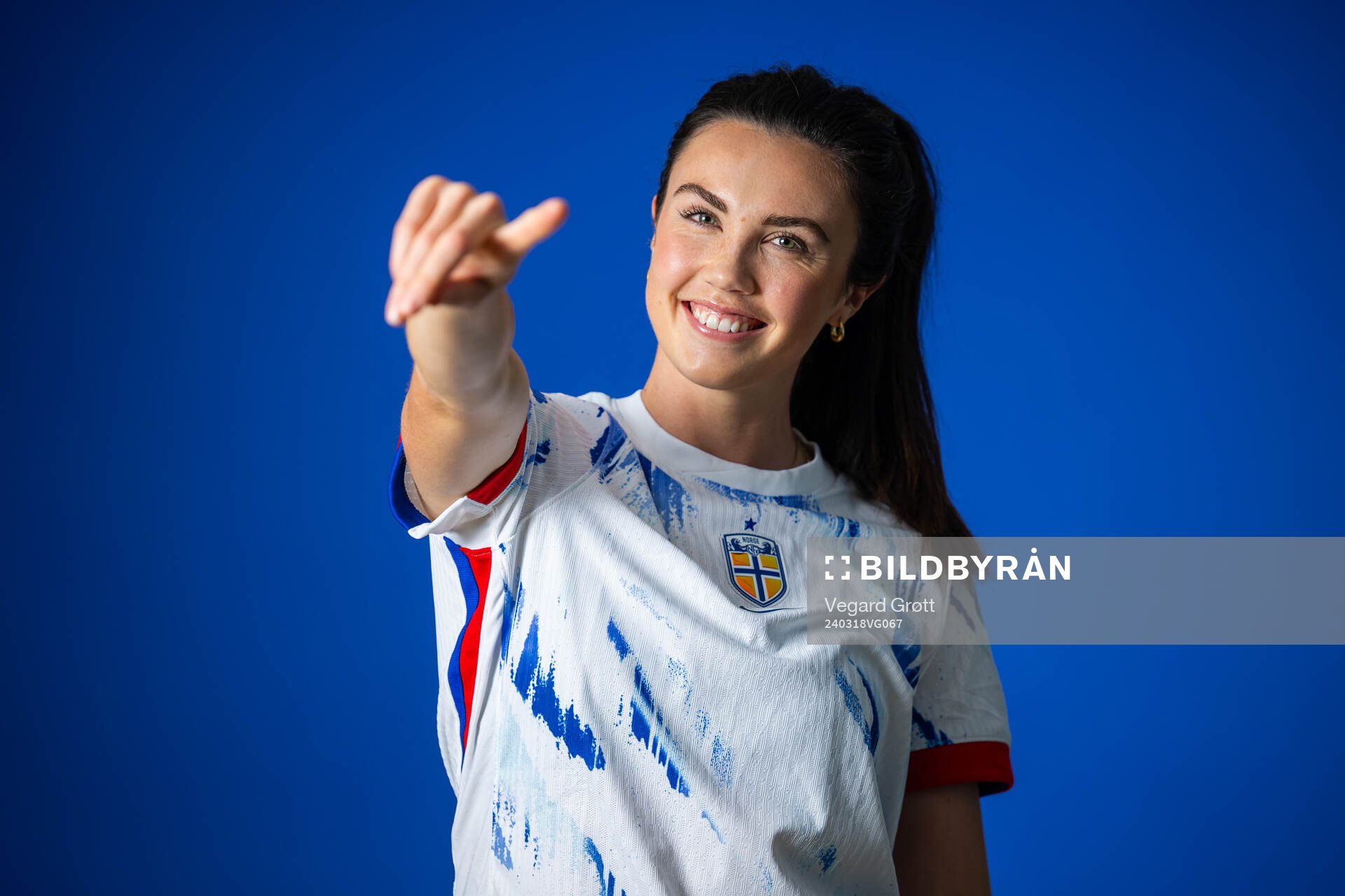 Ingrid Syrstad Engen of the Norwegian national football