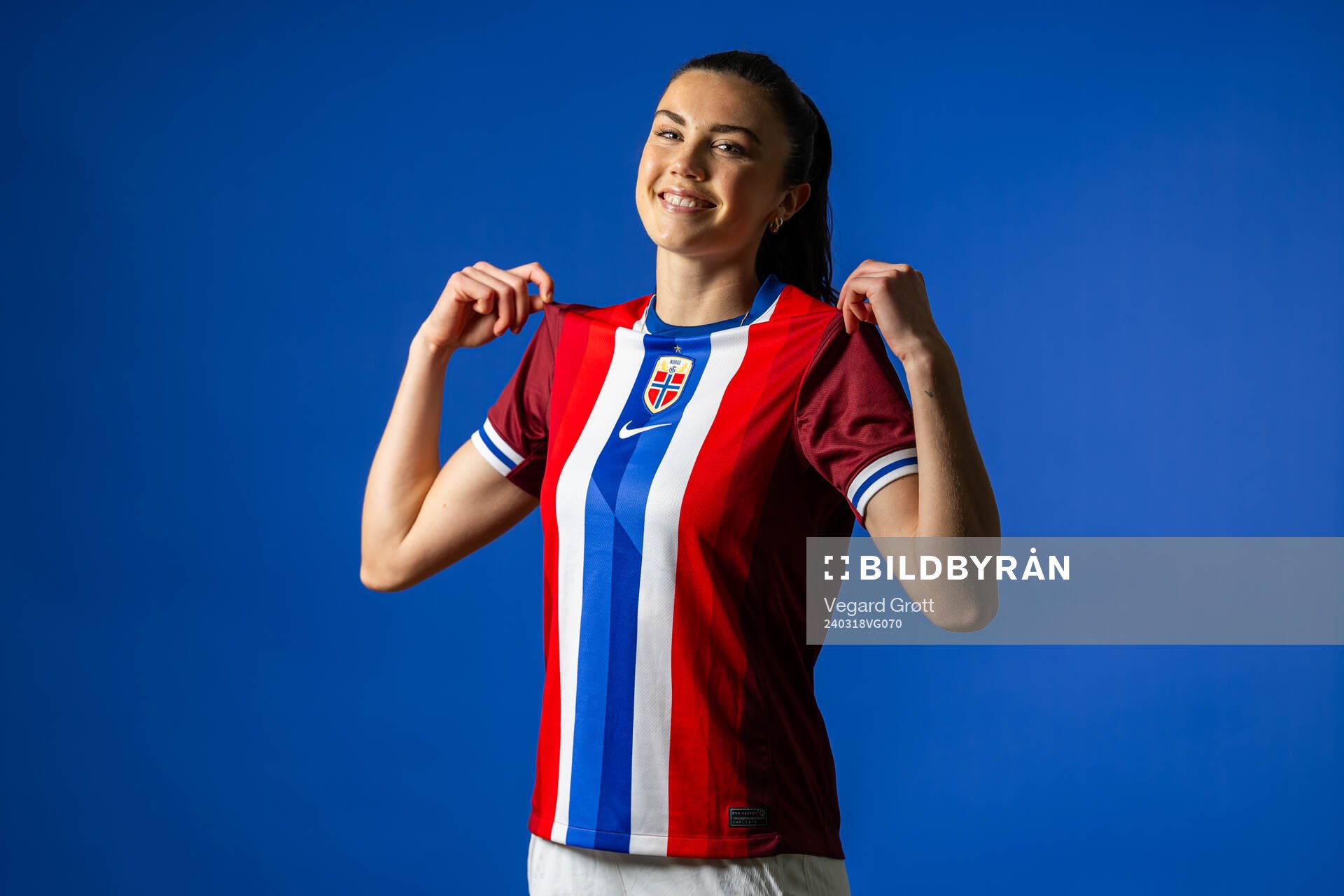 Ingrid Syrstad Engen of the Norwegian national football