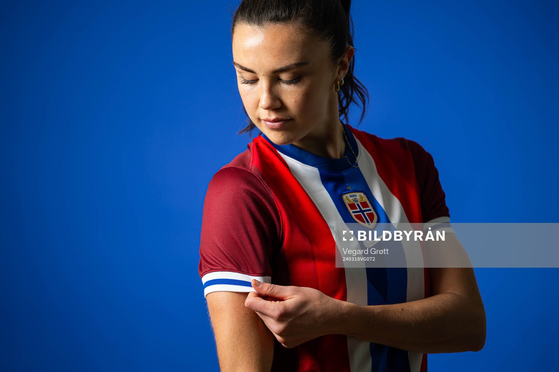 Ingrid Syrstad Engen of the Norwegian national football