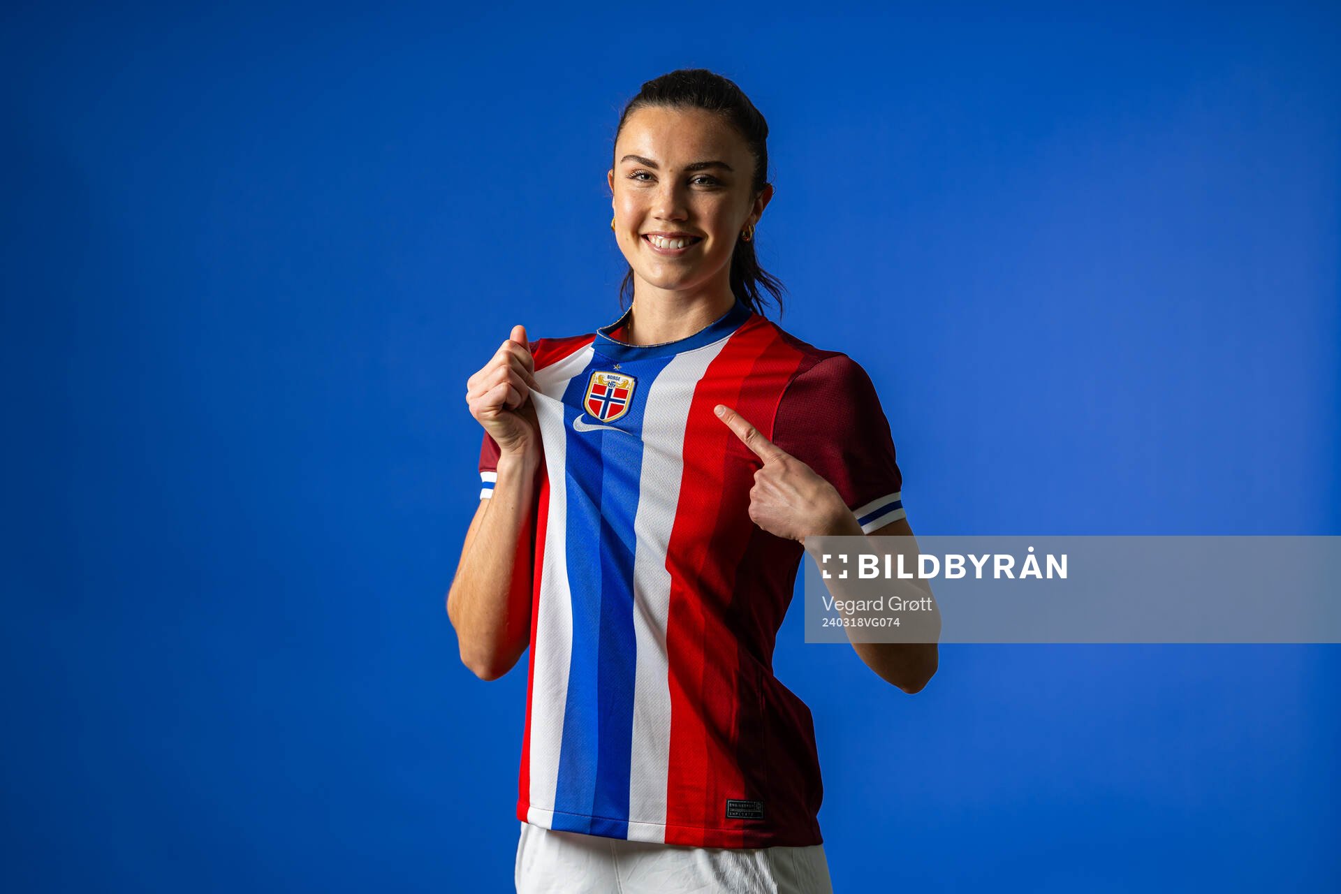 Ingrid Syrstad Engen of the Norwegian national football