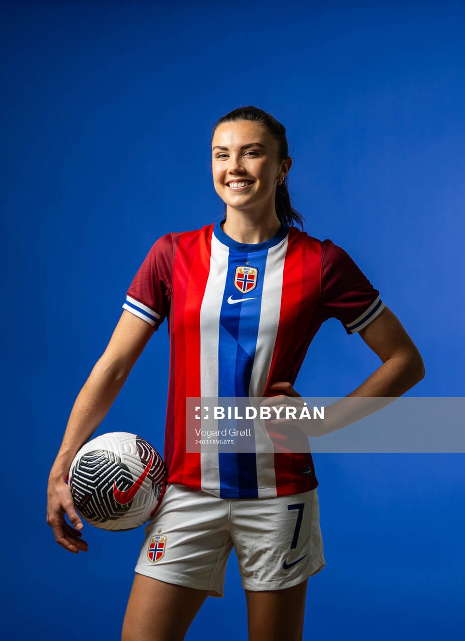 Ingrid Syrstad Engen of the Norwegian national football