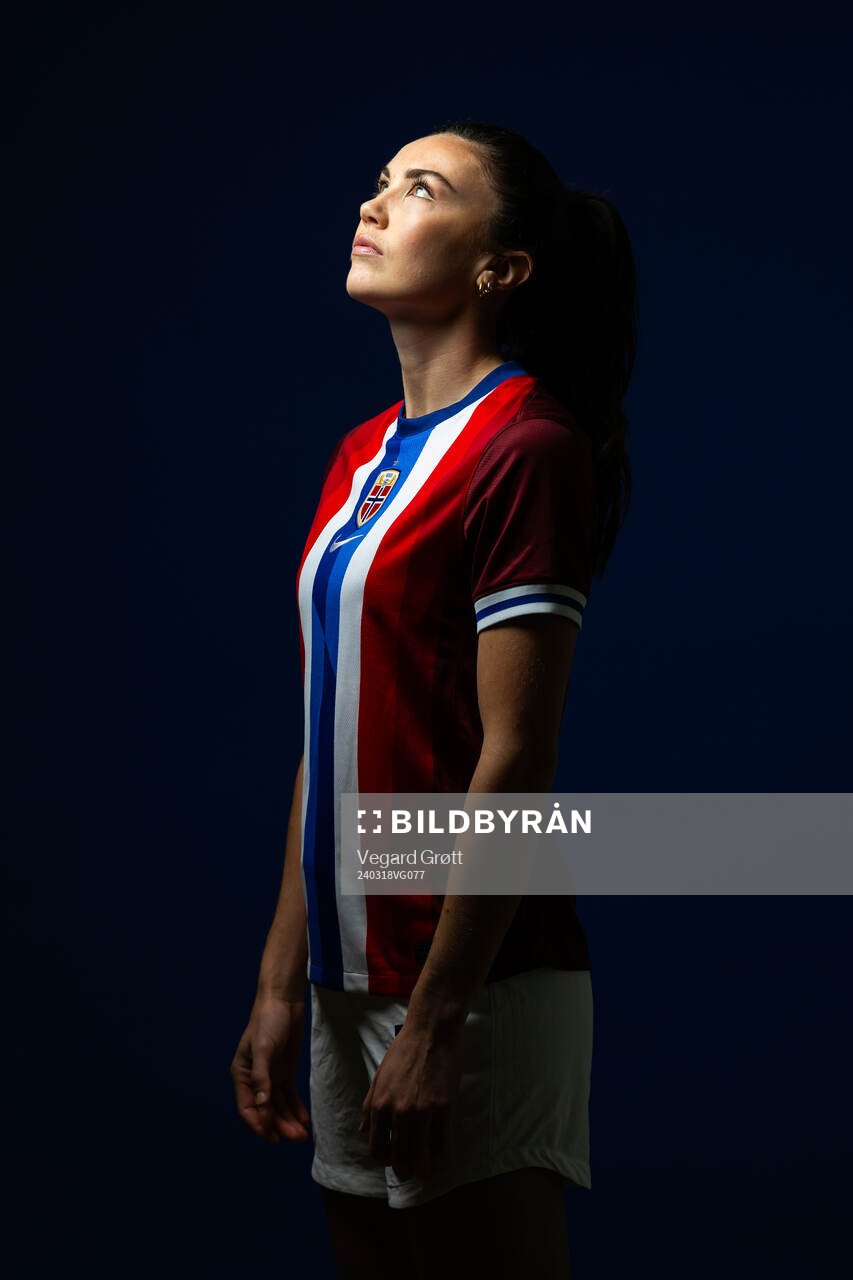 Ingrid Syrstad Engen of the Norwegian national football