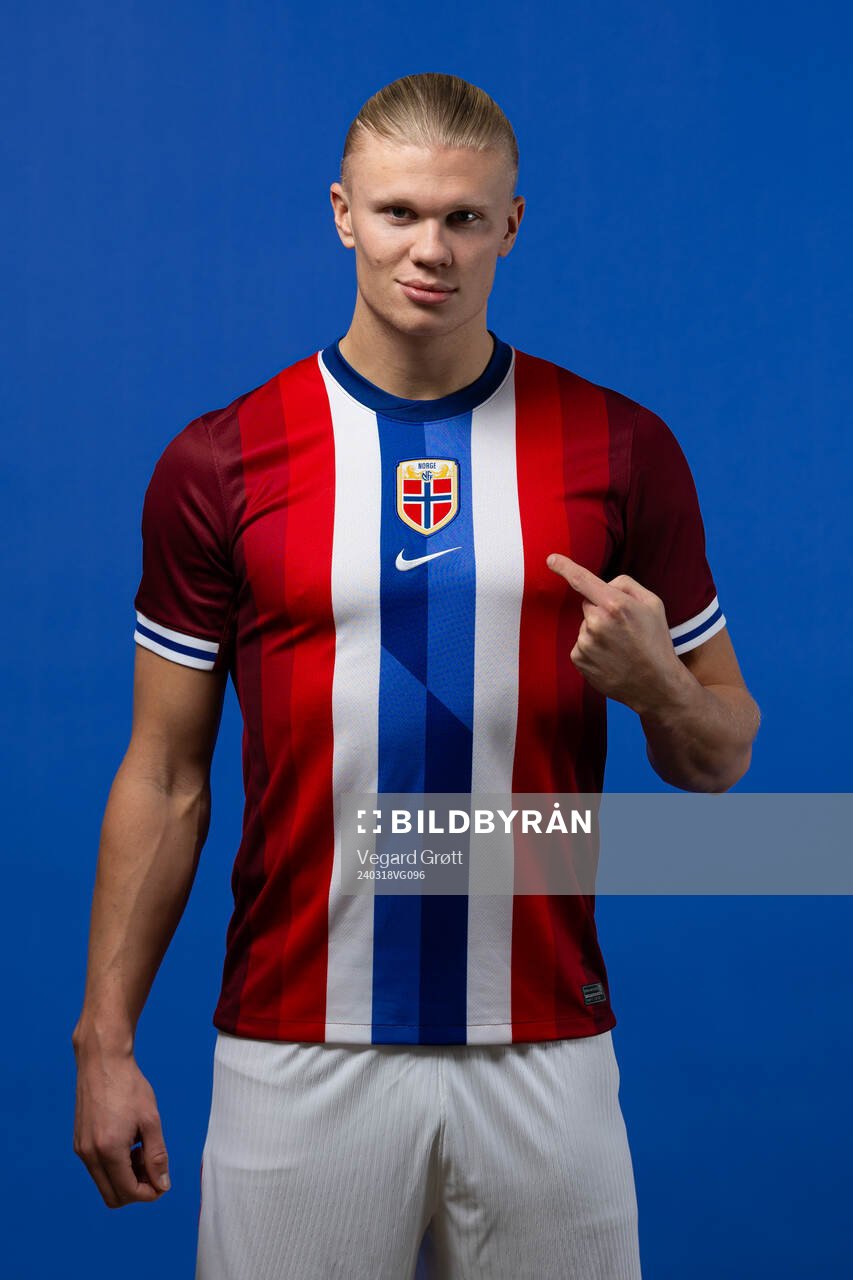 Erling Braut Haaland of the Norwegian national football