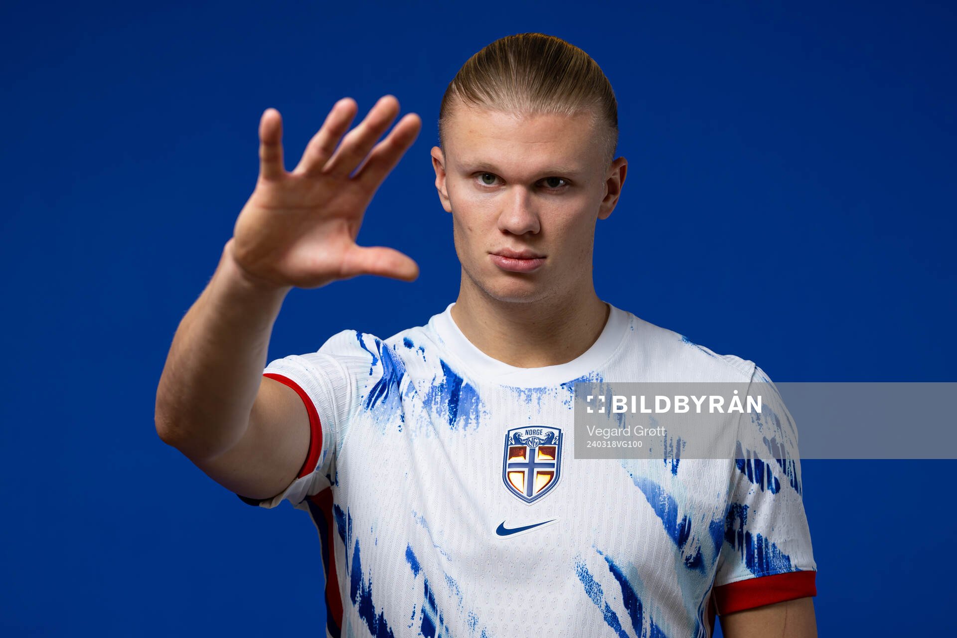 Erling Braut Haaland of the Norwegian national football
