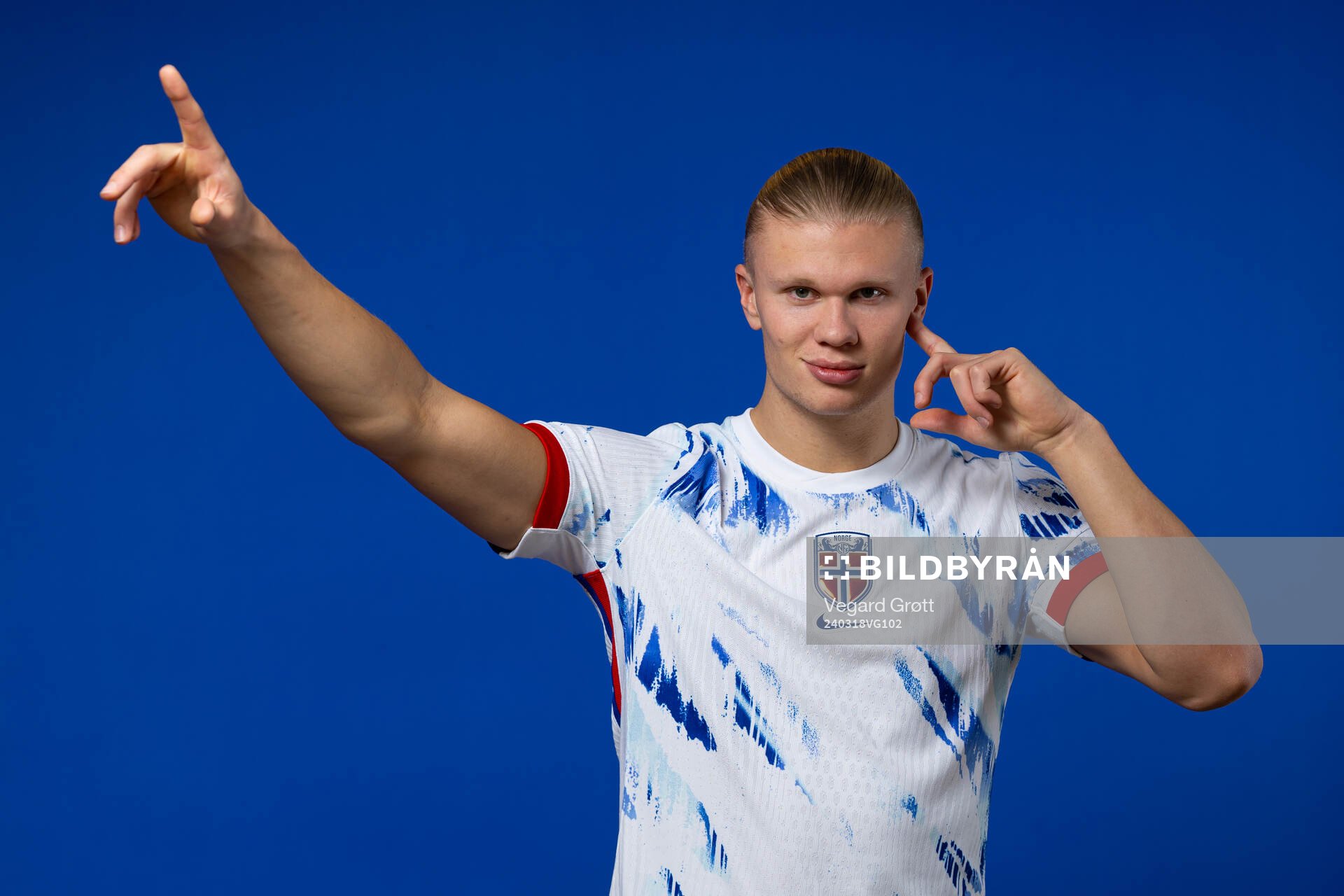 Erling Braut Haaland of the Norwegian national football