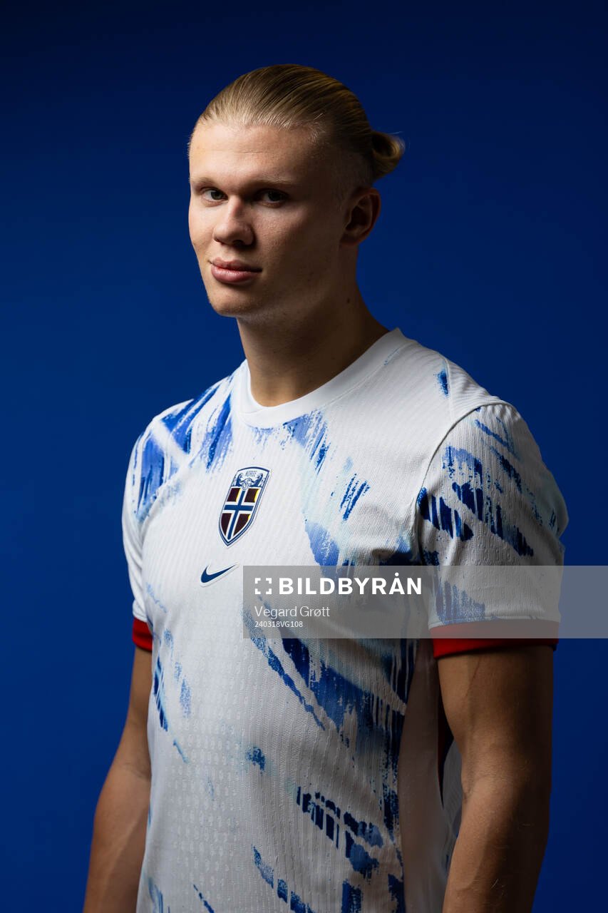 Erling Braut Haaland of the Norwegian national football