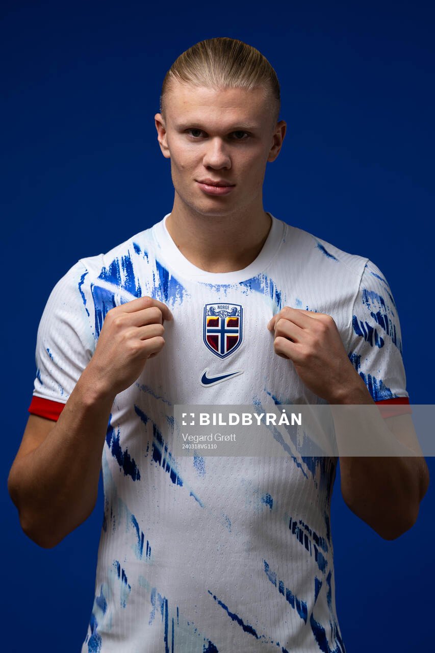 Erling Braut Haaland of the Norwegian national football
