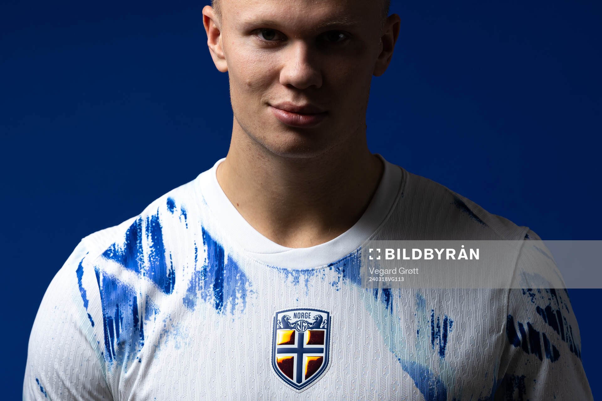 Erling Braut Haaland of the Norwegian national football