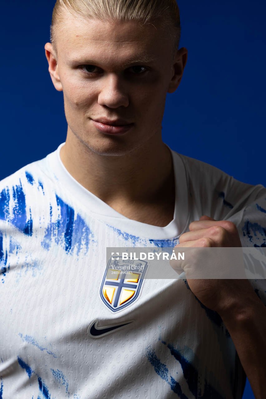 Erling Braut Haaland of the Norwegian national football
