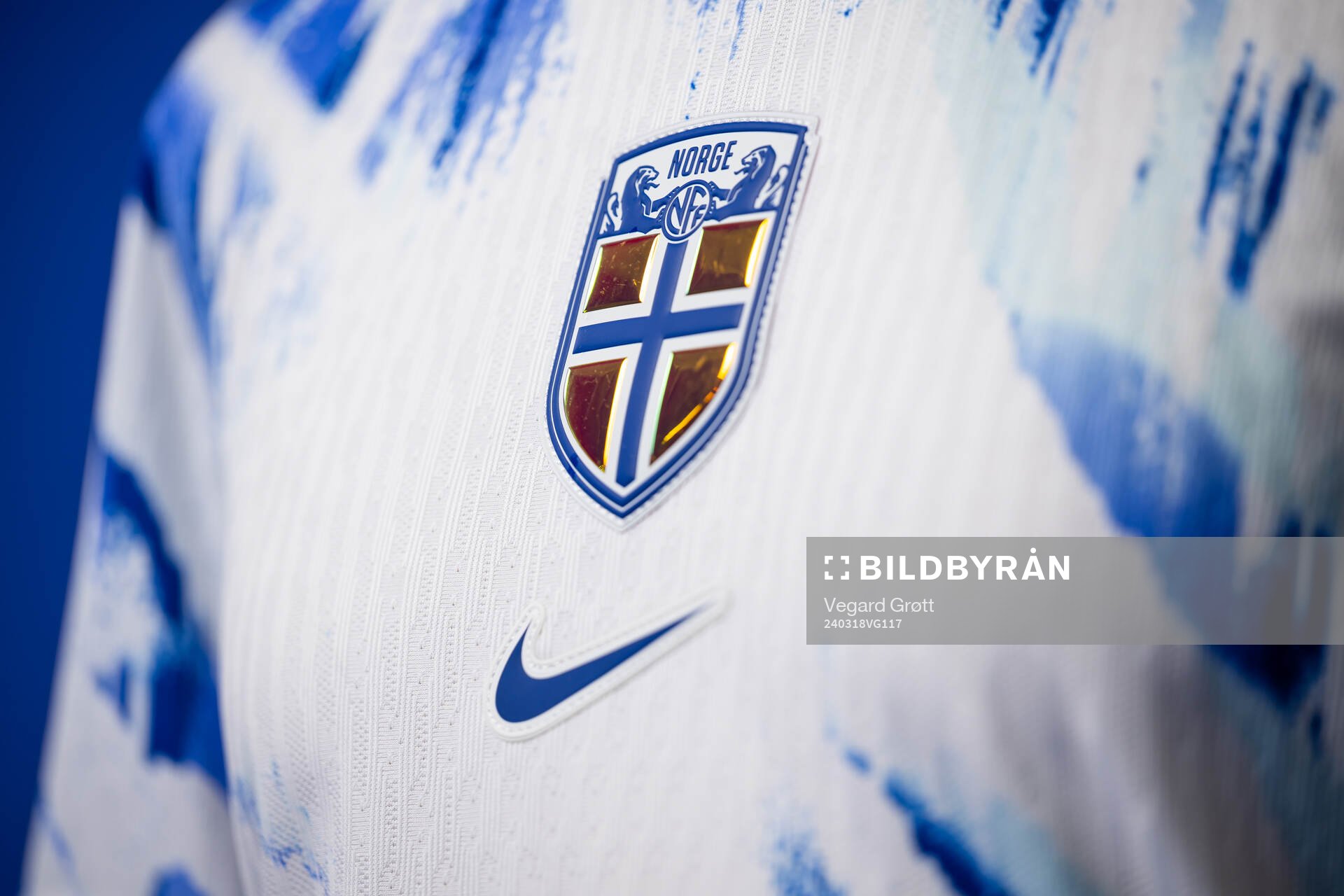 The Norwegian national away kit