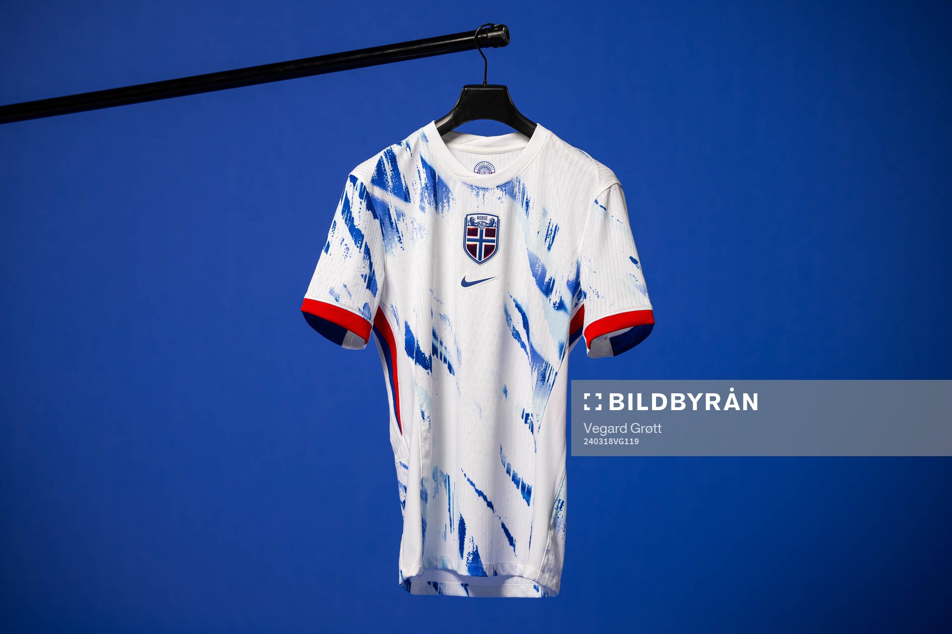 The Norwegian national away kit