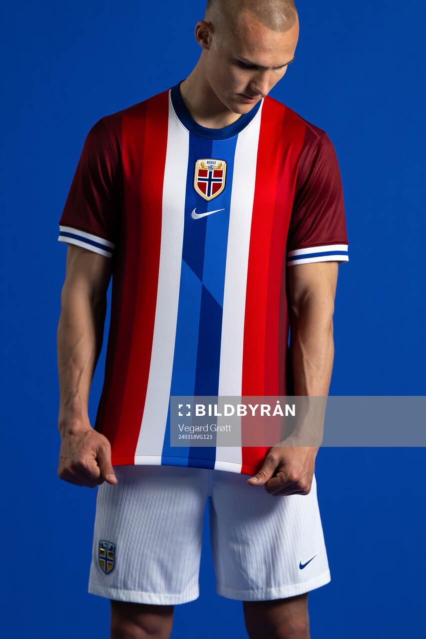 Leo Østigård of the Norwegian national football team