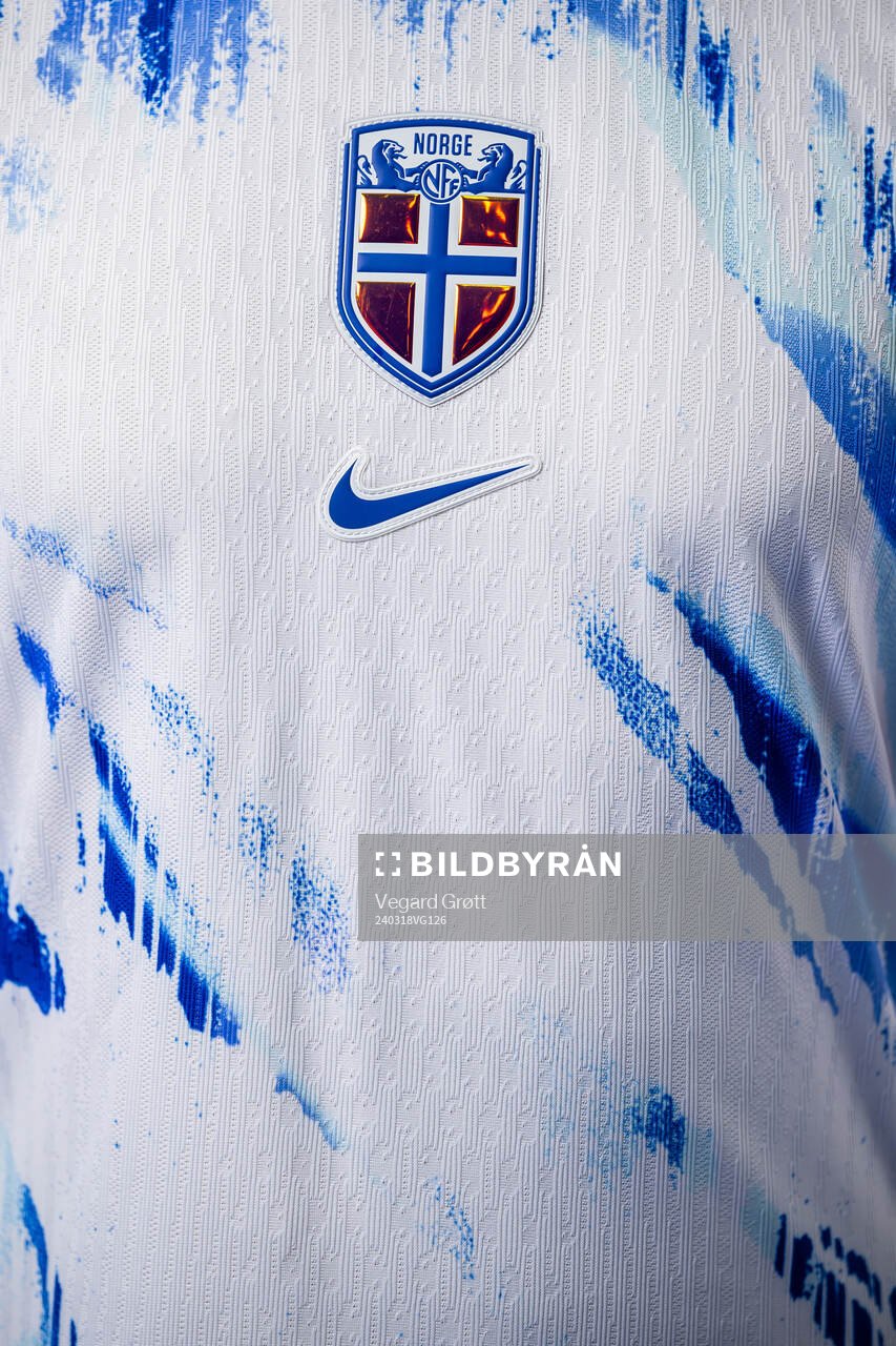 The Norwegian national away kit