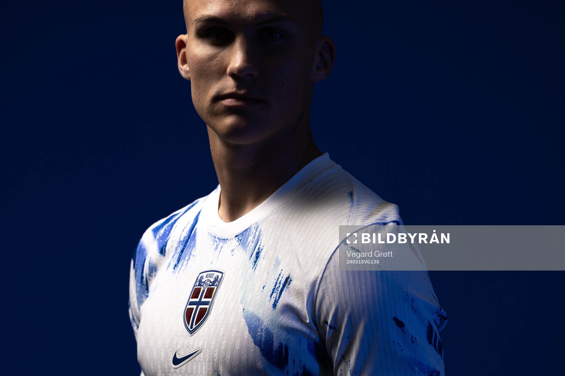 Leo Østigård of the Norwegian national football team