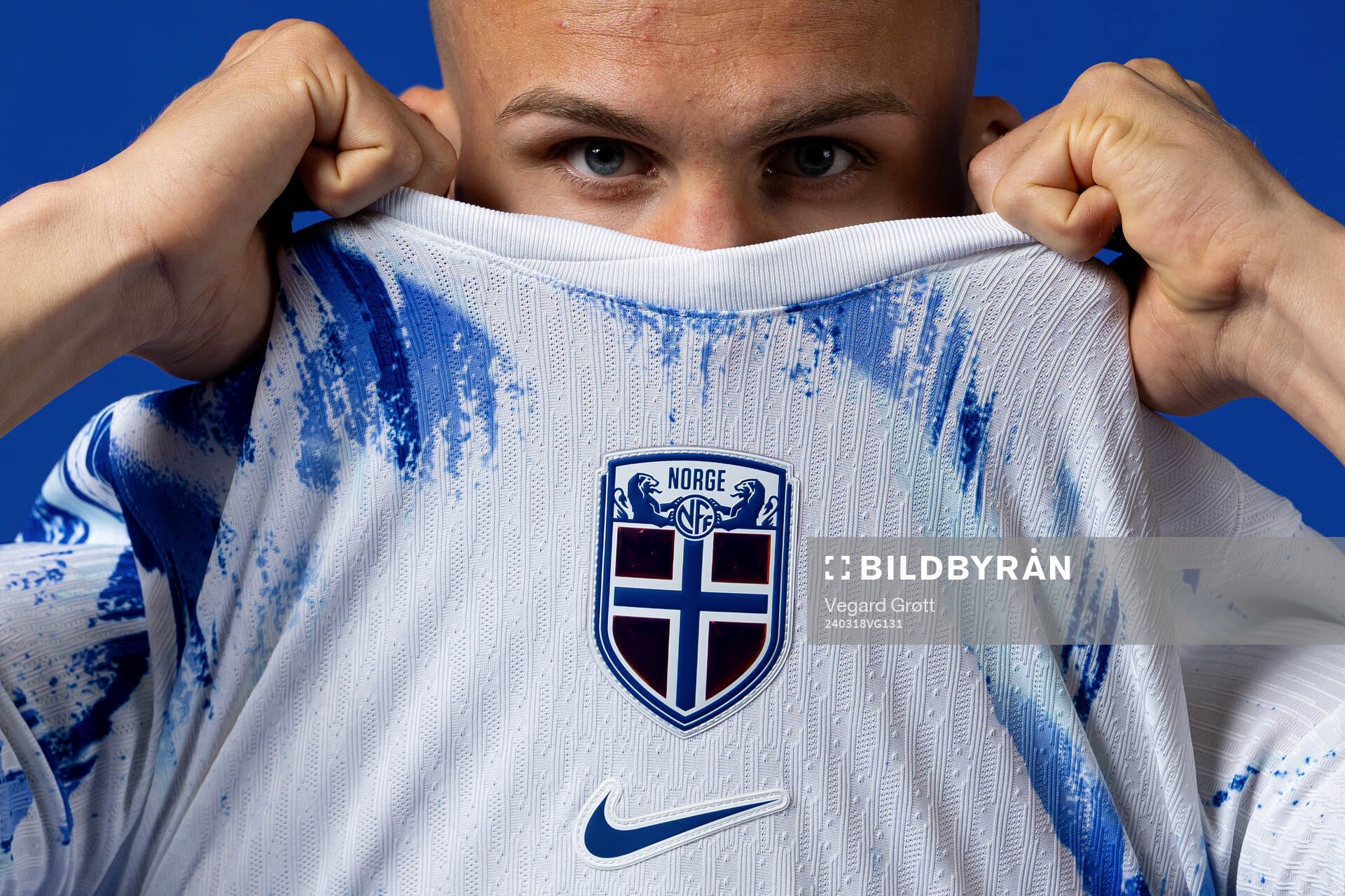 Leo Østigård of the Norwegian national football team