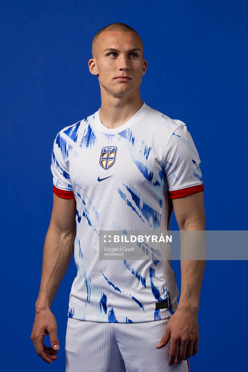 Leo Østigård of the Norwegian national football team