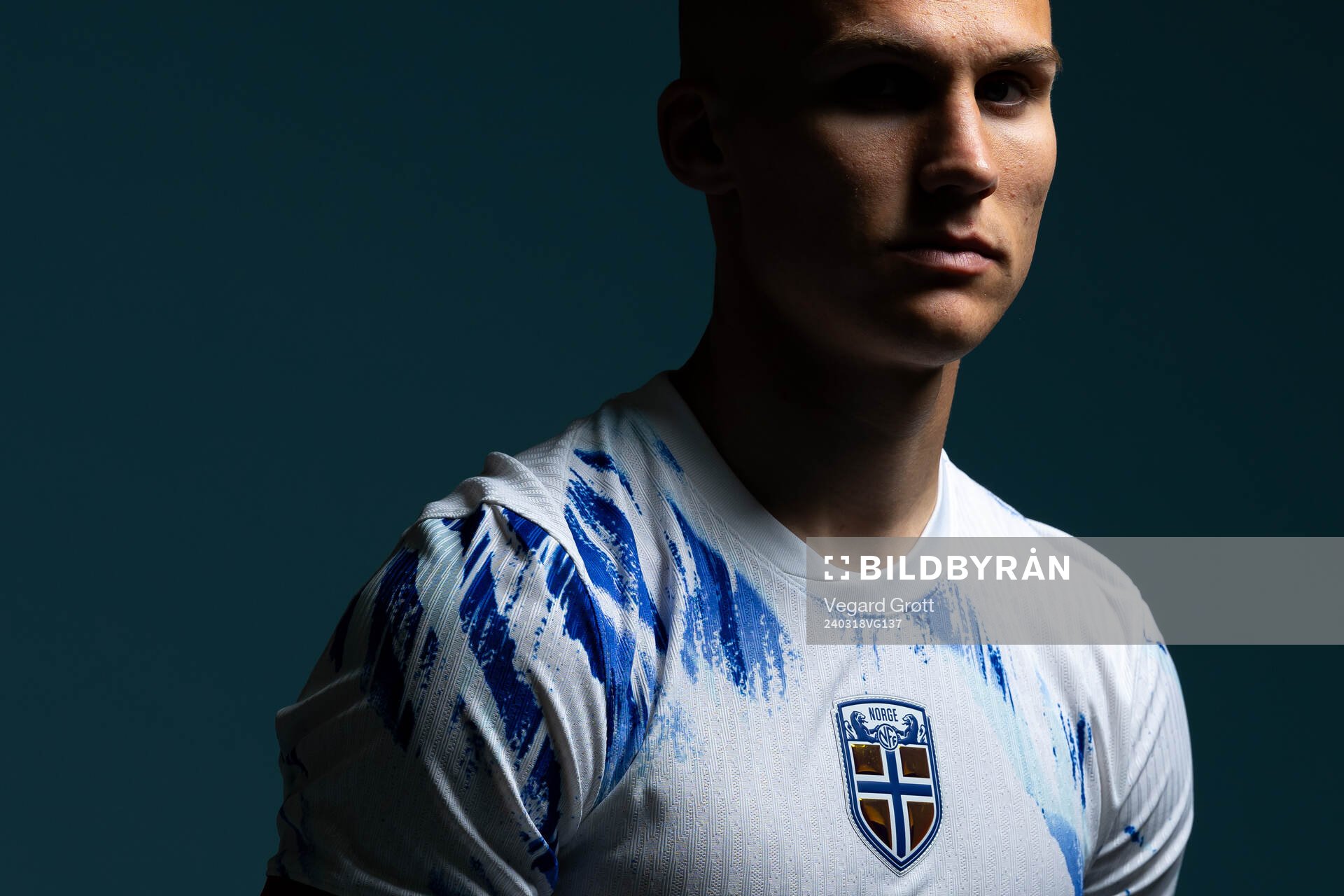 Leo Østigård of the Norwegian national football team