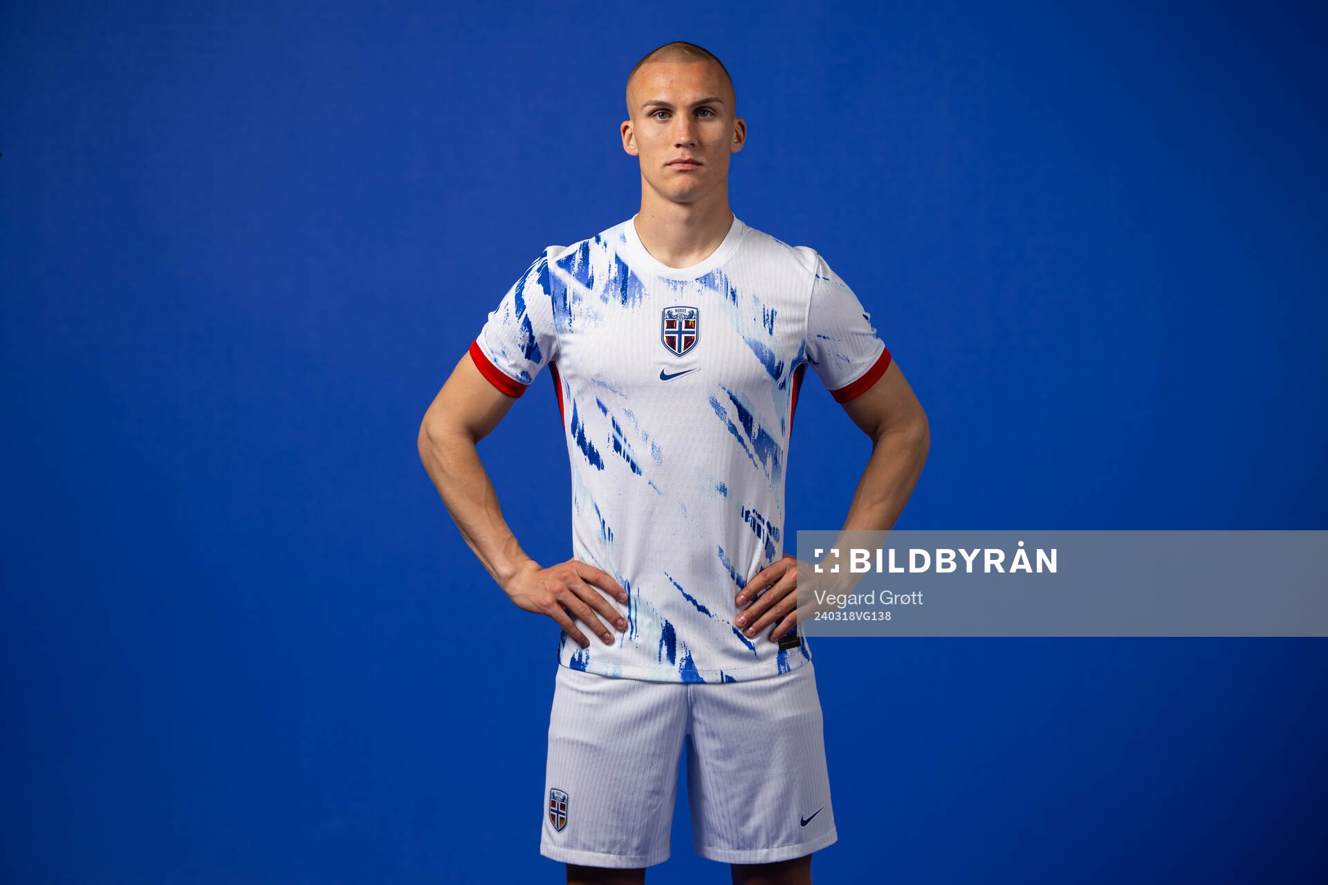 Leo Østigård of the Norwegian national football team