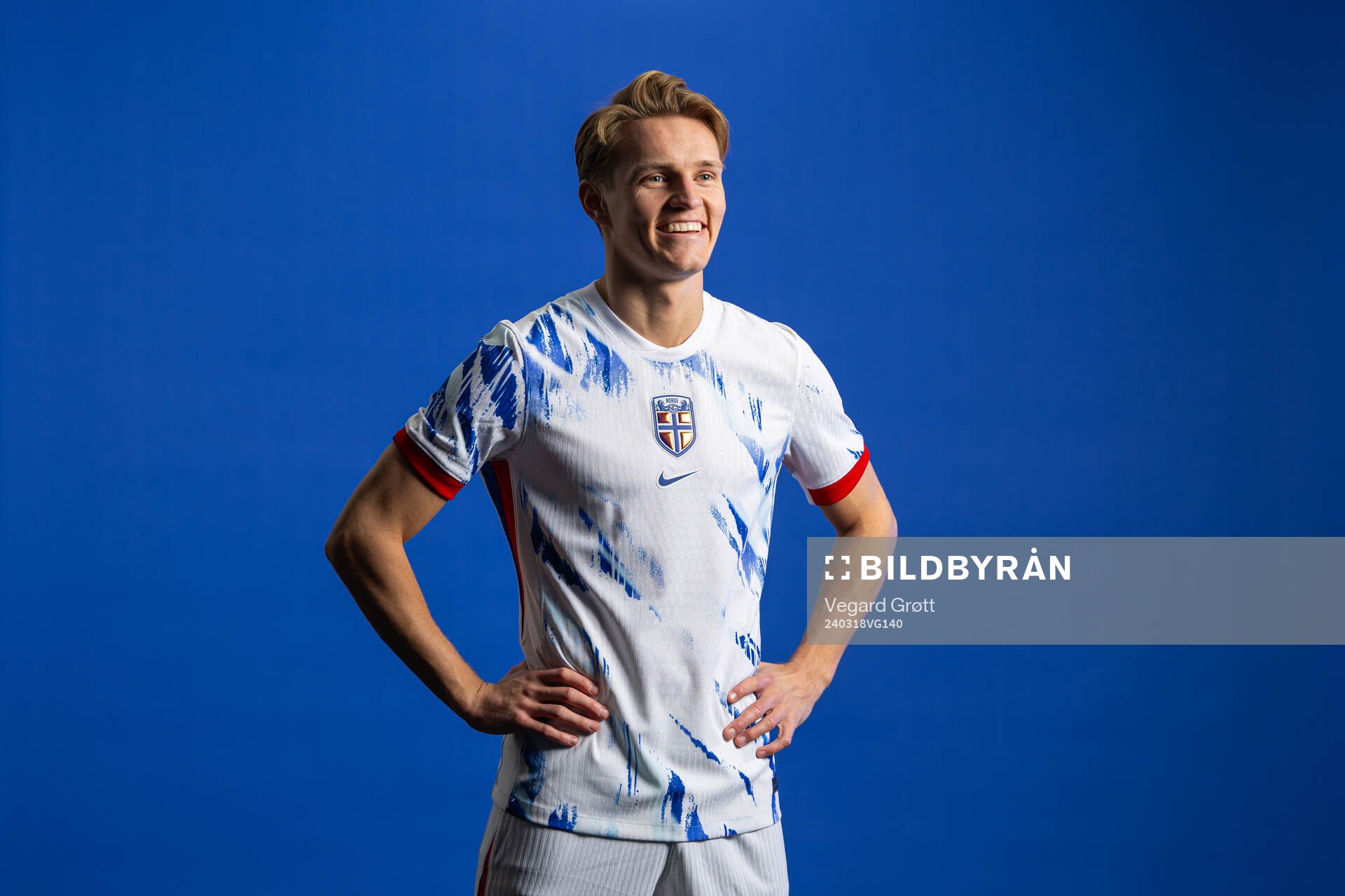 Martin Ødegaard of the Norwegian national football team