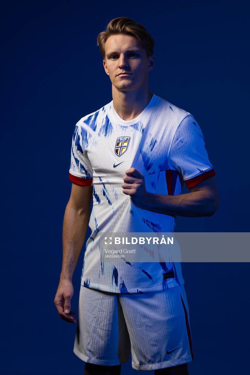 Martin Ødegaard of the Norwegian national football team
