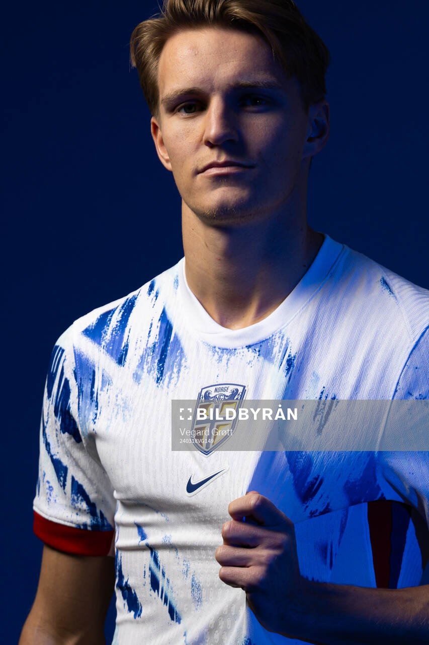 Martin Ødegaard of the Norwegian national football team