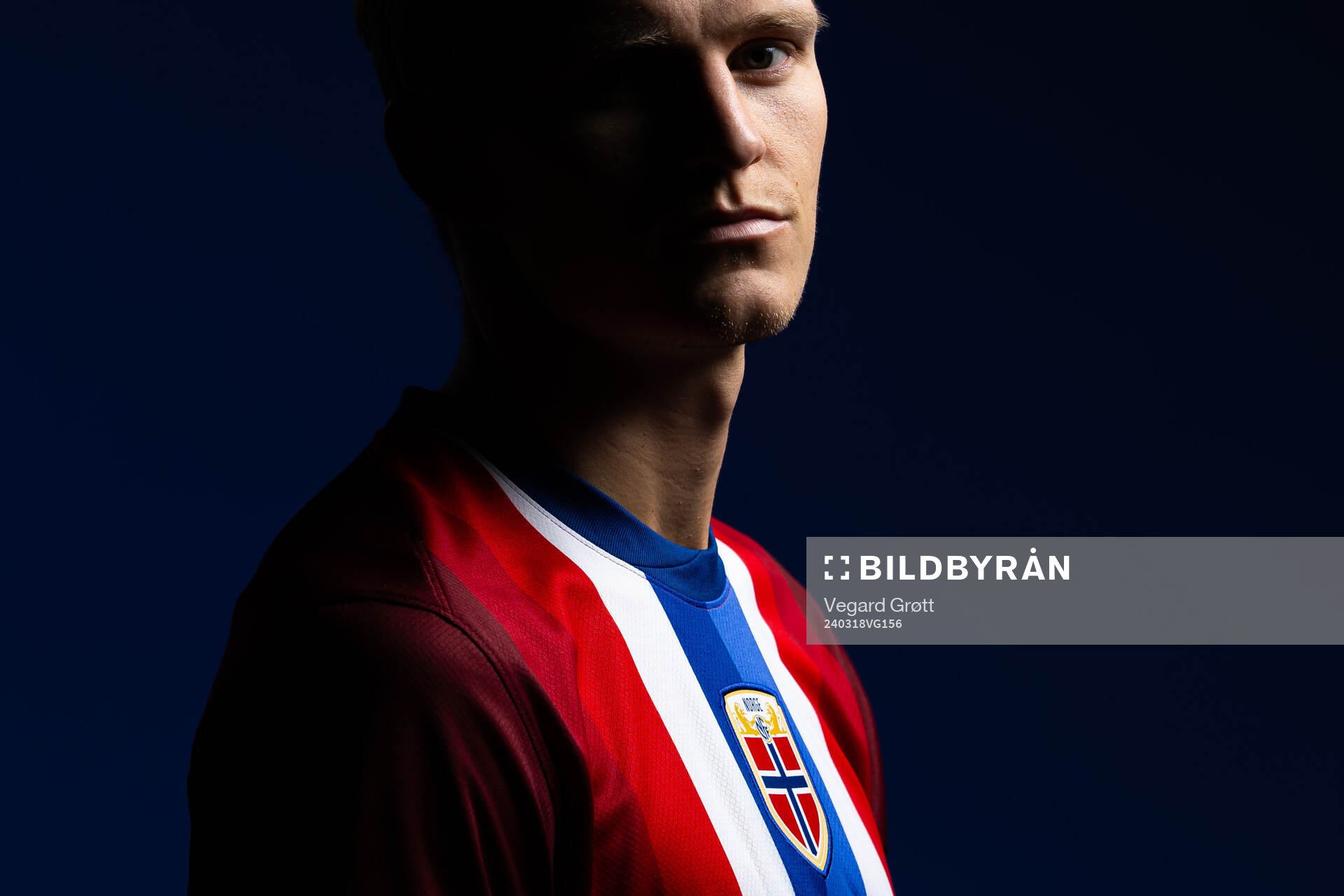 Martin Ødegaard of the Norwegian national football team