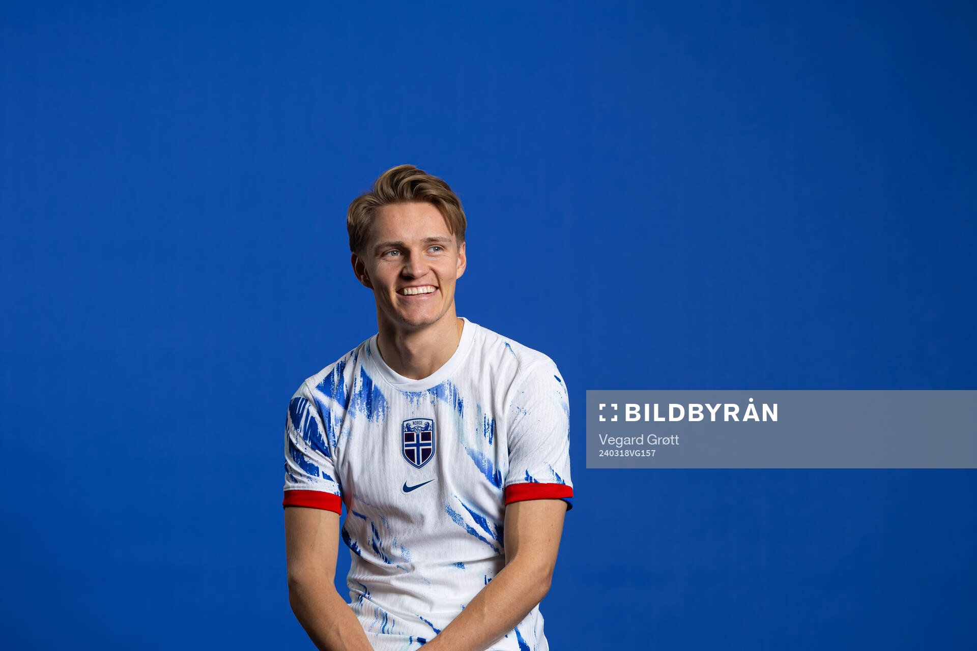 Martin Ødegaard of the Norwegian national football team