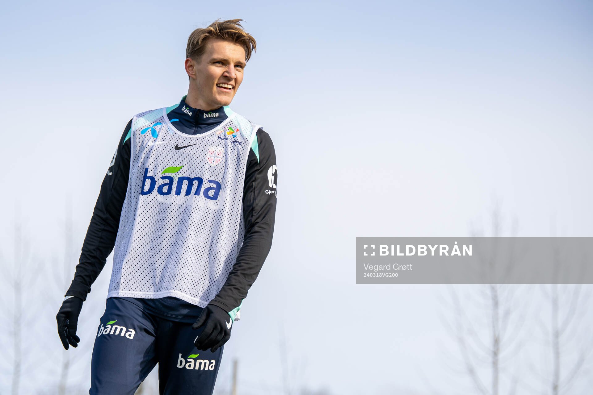 Martin Ødegaard of the Norwegian national football team