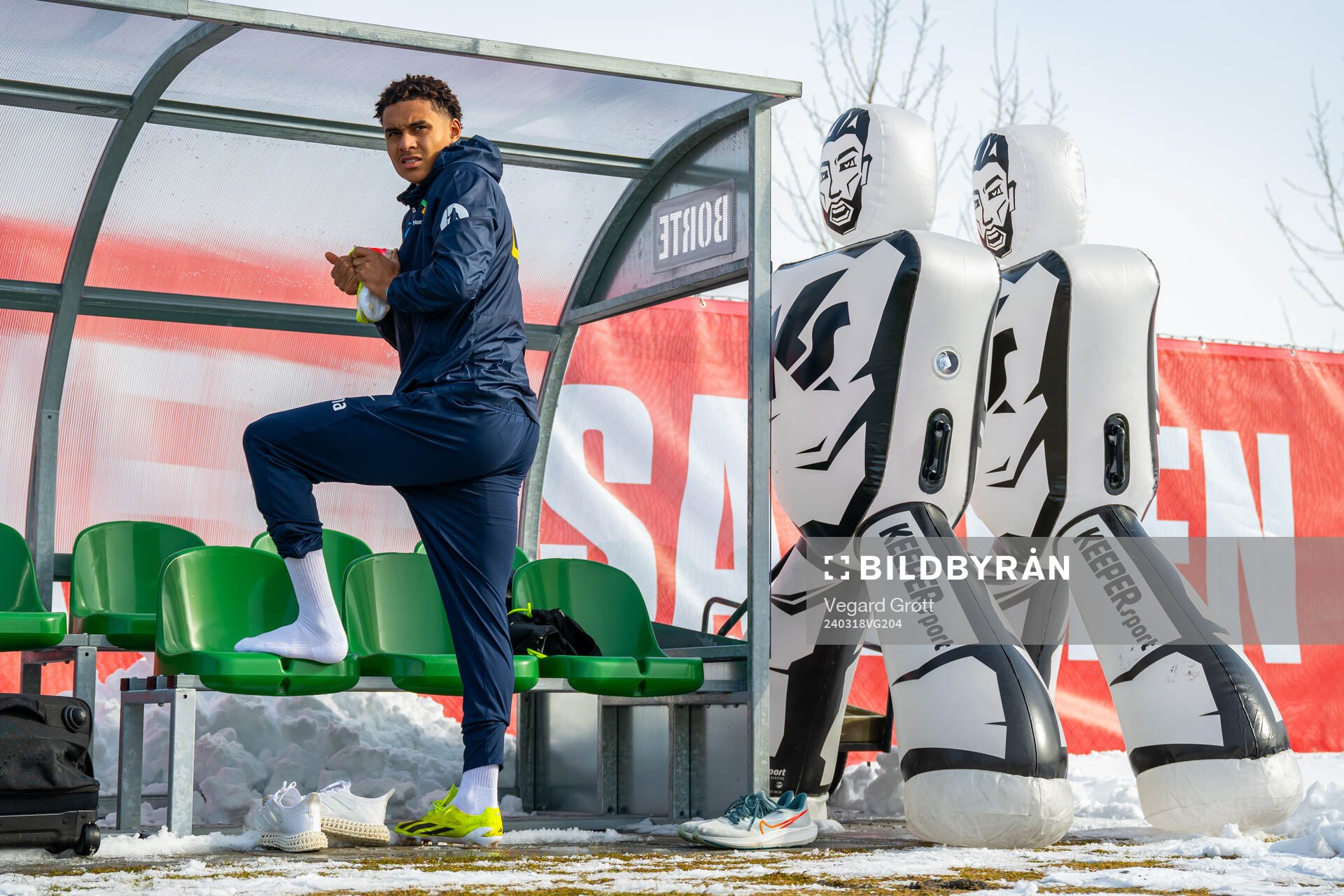 Antonio Nusa of the Norwegian national football team