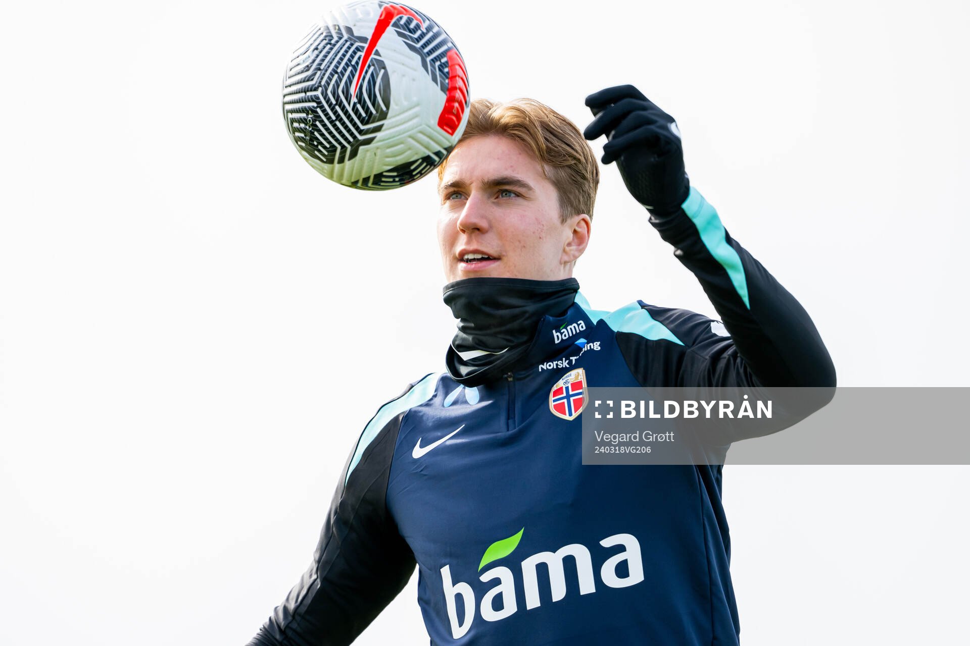 Kristian Thorstvedt of the Norwegian national football team