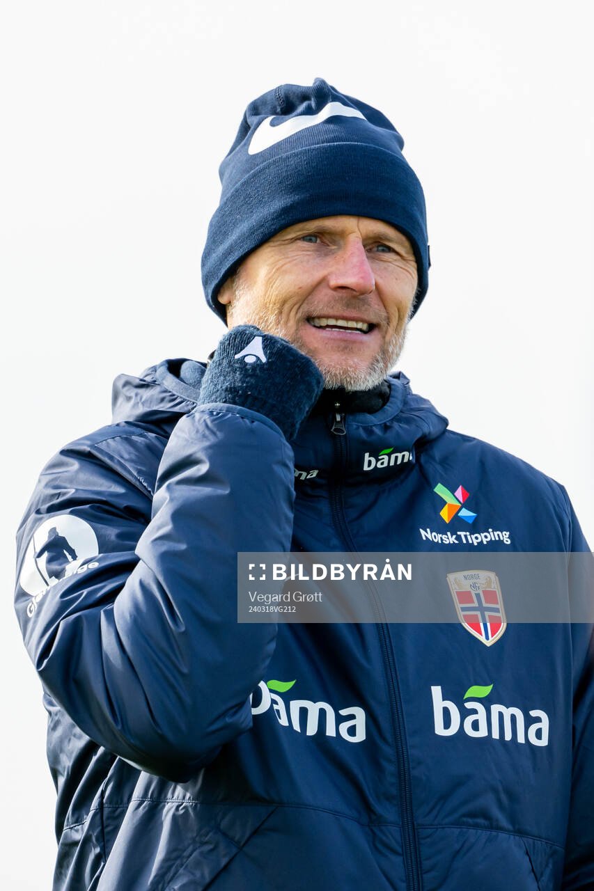Ståle Solbakken, head coach of the Norwegian national