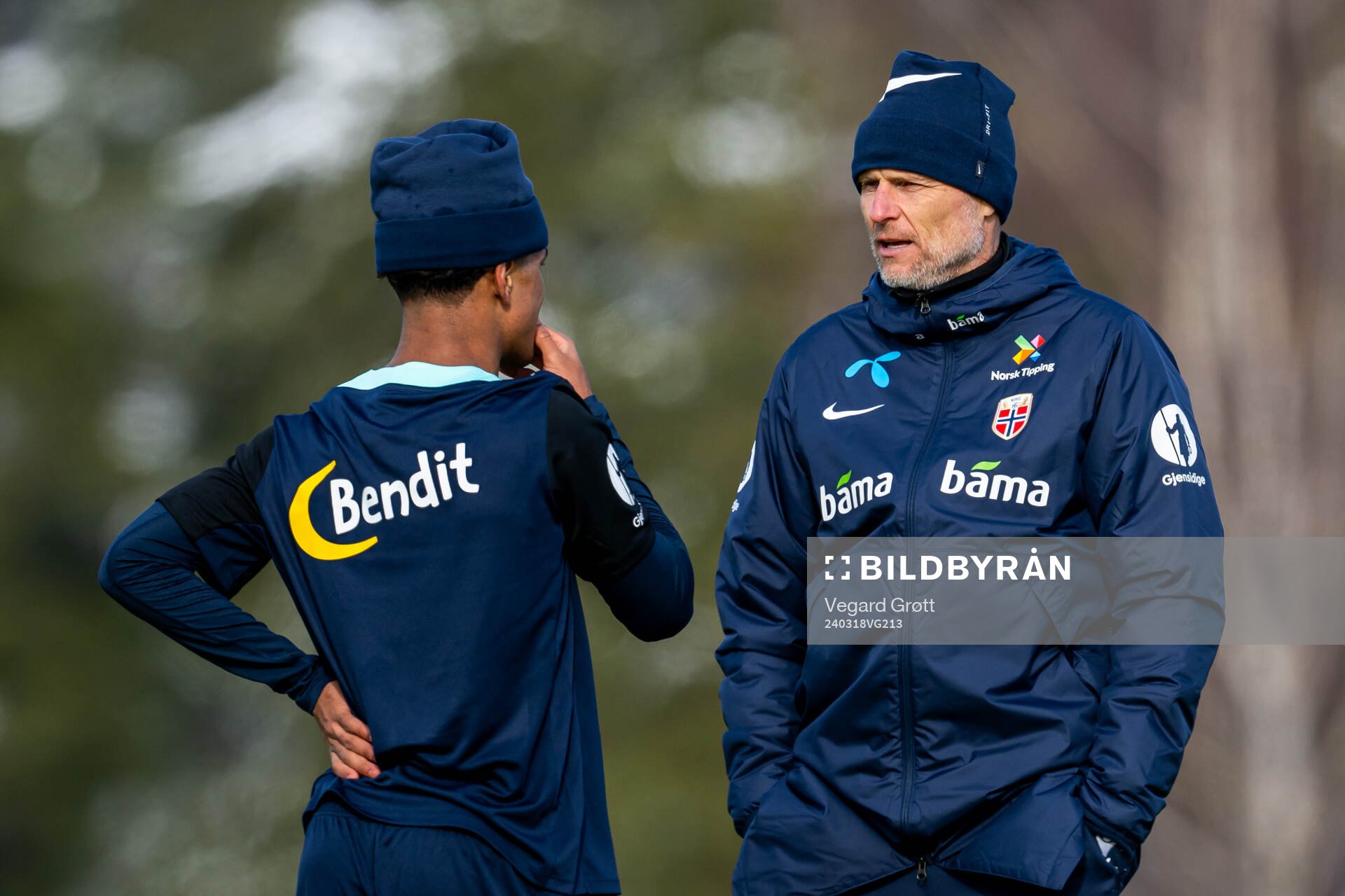 Ståle Solbakken, head coach of the Norwegian national