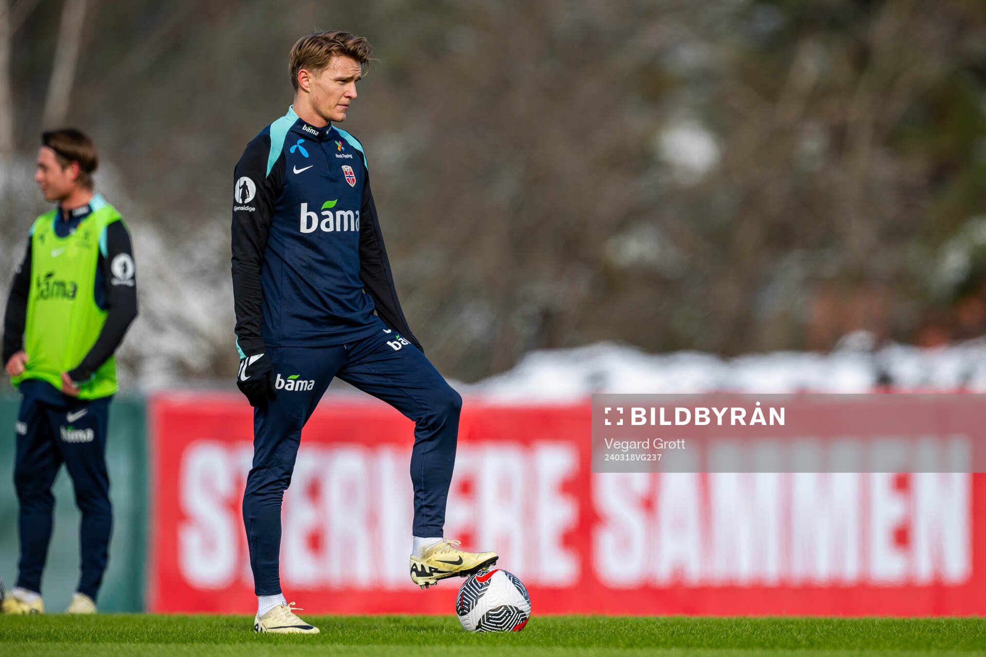 Martin Ødegaard of the Norwegian national football team