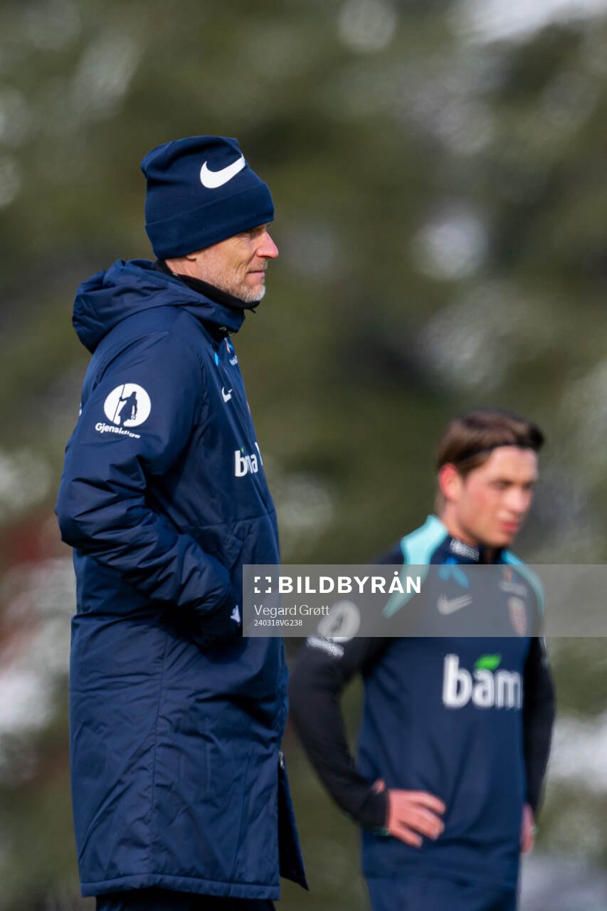 Ståle Solbakken, head coach of the Norwegian national