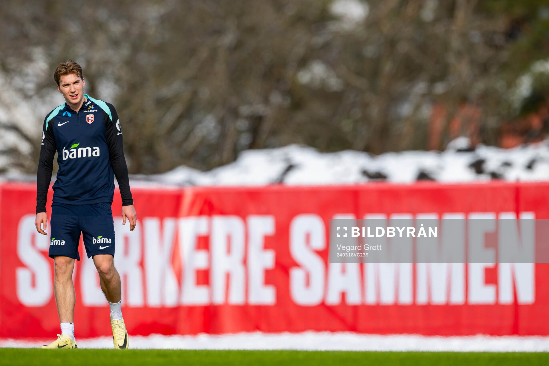 Kristian Thorstvedt of the Norwegian national football team