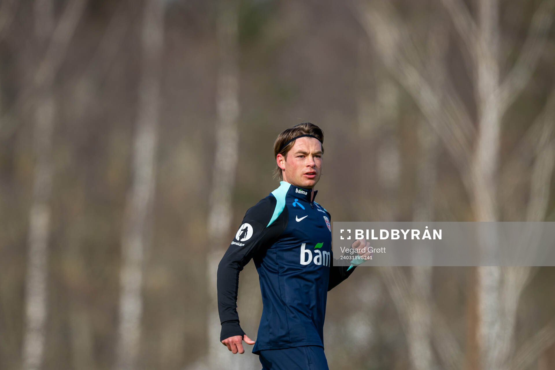 Patrick Berg of the Norwegian national football team