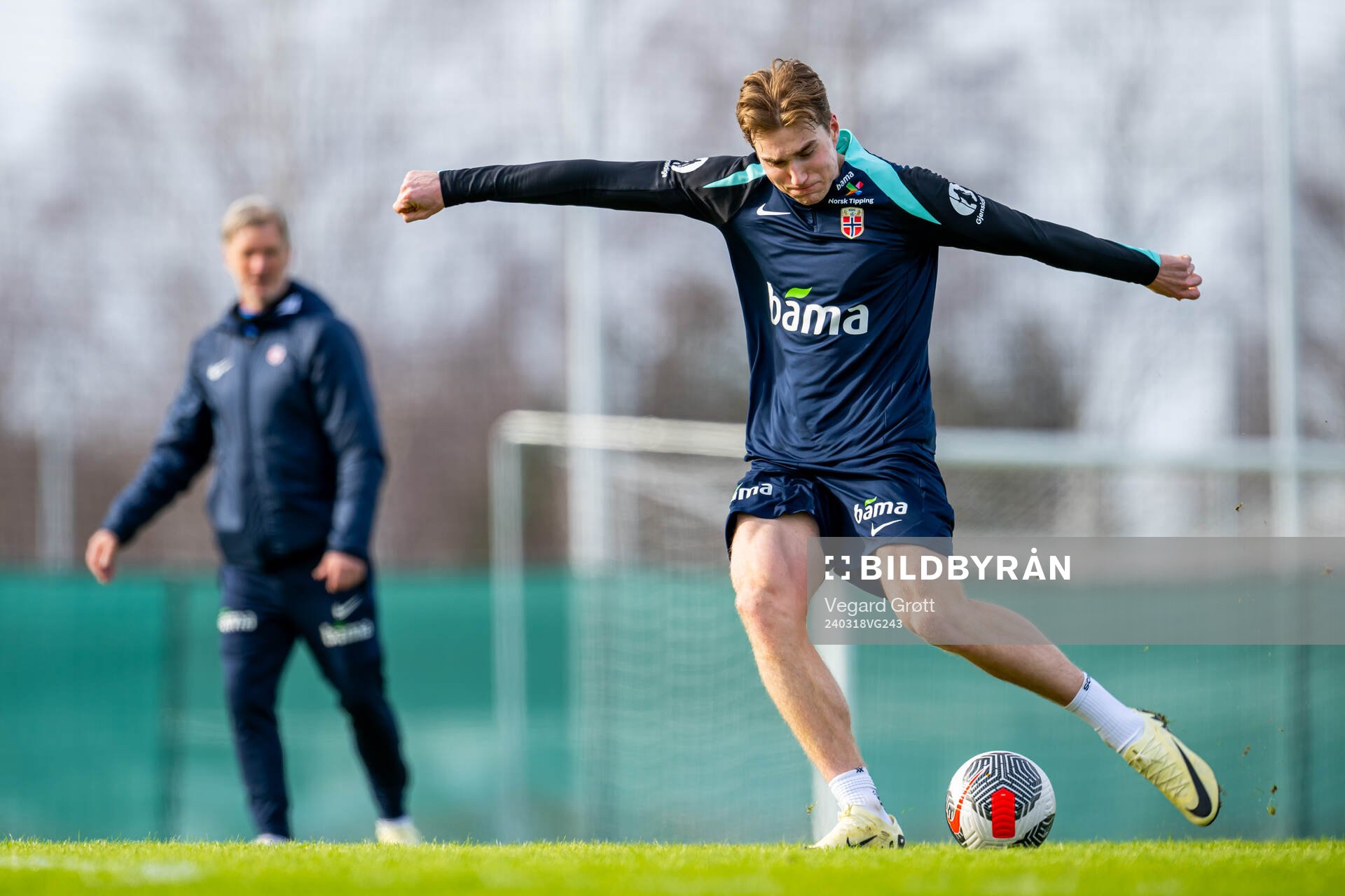 Kristian Thorstvedt of the Norwegian national football team